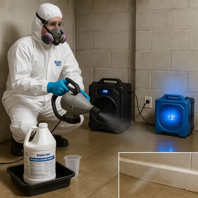 Sanitization and Odor Removal process in City of Waynesboro, VA